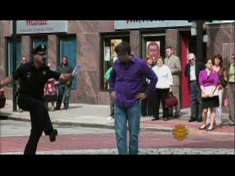 Dancing Traffic Cop - YouTube