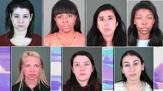 7 Sorority Girls Arrested For Allegedly Forcing Pledges To Eat Mud and Garbage