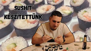 SUSHIT KÈSZÍTETTÜNK OTTHON | Egyszerű recept | Ez a wasabi durva