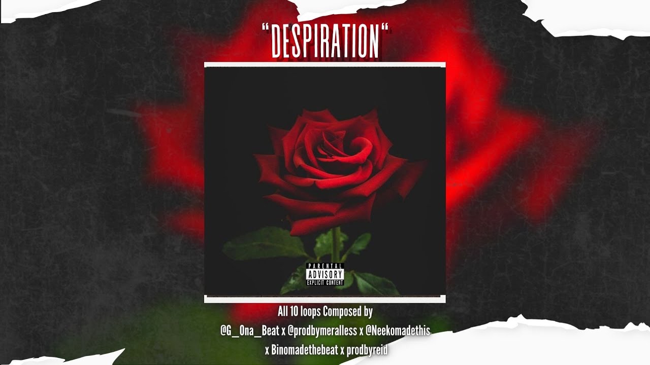 10 Free Pain Guitar Loop Kit 2023 Despiration Toosii Rod Wave