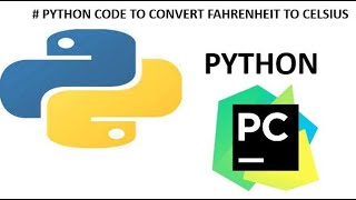 # PYTHON CODE TO CONVERT FAHRENHEIT TO CELSIUS