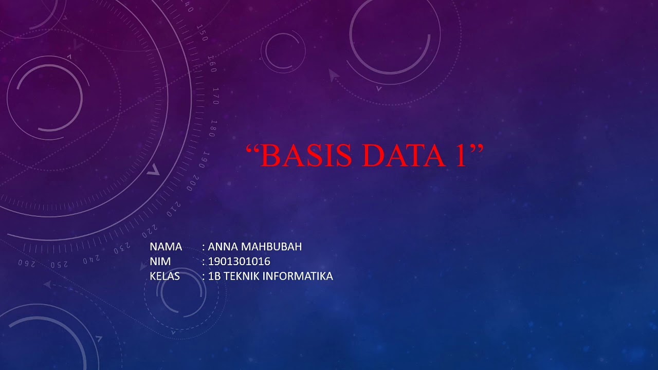 Basis Data ( BAB 6 ) || Kelas 1B - YouTube