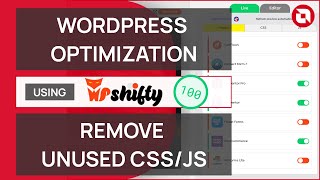 WordPress Optimization using WP Shifty Plugin - Remove unused PLUGINS/CSS/JS per page/globally 2022