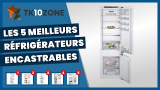 Les 5 meilleurs réfrigérateurs encastrables