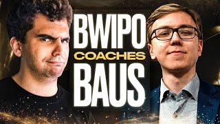 Baus gets coached by Bwipo for 1 hour