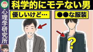 【10選】科学的に証明されたモテない男の特徴