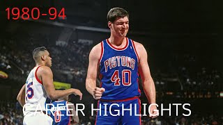 Bill Laimbeer Career Highlights - PISTON LEGEND!