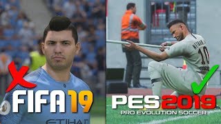 9 THINGS THAT ARE BETTER IN PES 2019 THAN FIFA 19!