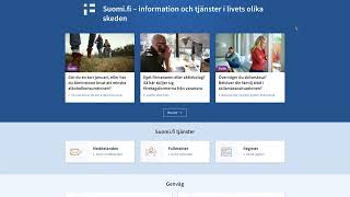 Suomi.fi-webbtjänsten för medborgare