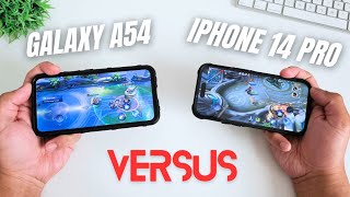 Samsung Galaxy A54 vs iPhone 14 Pro ULTIMATE Speed Test! 🔥