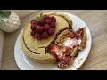 ترند التشيز كيك المقلوب 🧀🍓 Upside down Cheesecake