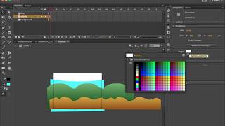 Animating a Background Loop Adobe Animate CC