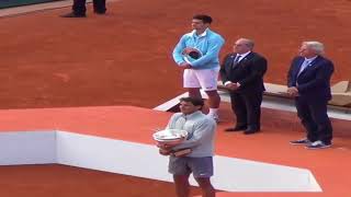 Rafael Nadal in tears very emotional moment!!!