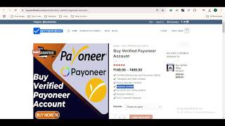 Best Site to Buy Verified Payoneer Account Safely | Full Review \u0026 Guide