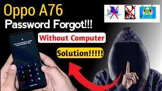 Oppo A76 password forgot how to solve this issue! Oppo A76 frp bypass cph2375 without Computer,