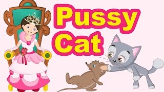 Pussycat Pussycat Where Have You Been Rhyme - English Rhyme For Babies | Kids Song | Poem For Kids