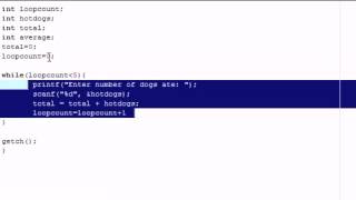 C Programming Tutorial 6 While Loops YouTube 360p