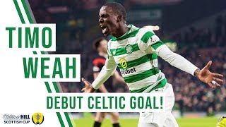 ⚽ GOAL: Timothy Weah scores on his Celtic debut!