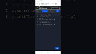Sort the list in ascending and descending order using sort() in Python