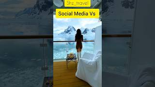 Social Media vs Reality 🤦😅 #explore #nature #travel #socialmediavsreality #shorts
