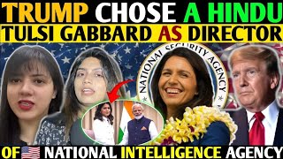 Trump Chose a Indian American 'Tulsi Gabbard as a Director of US National Intelligence agency