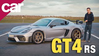 Porsche 718 Cayman GT4 RS First Drive Review | The car we thought would never exist | 4K