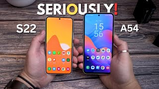 Galaxy A54 vs Galaxy S22 - (Seriously) THINK TWICE!