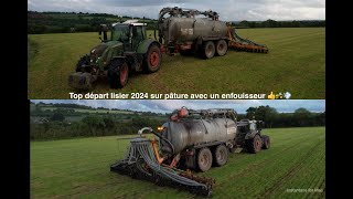 Lisier 2024: Top départ avec l'ETA Pinabel au lisier avec un enfuisseur a disque🍀🚜💨