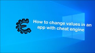 How to change a value with cheat engine.