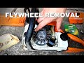 How To Remove A Flywheel In A Stihl Chainsaw - Easy...