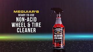 Meguiar's Non-Acid Wheel \u0026 Tire Cleaner - Detailer Essentials