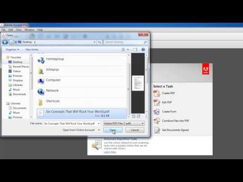 How to Convert PDF to Excel in Acrobat XI How to Convert PDF to Excel in Acrobat XI