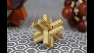 PUZZLEMAX Tri Factor / Three Piece Lock Wooden Puzzle *REVIEW*