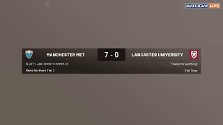 LIVE BUCS MEN'S FUTSAL - MANCHESTER METROPOLITAN UNIVERSITY VS LANCASTER - 2PM - 15TH MAR 2023