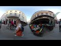 360vr bucharest romania a walk through old town to fountains