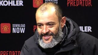 Man Utd 0-0 Wolves - Nuno Espirito Santo FULL Post Match Press Conference - Premier League