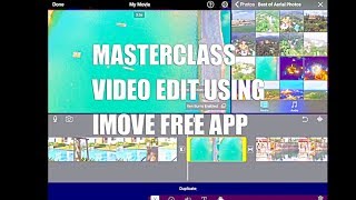 How to Create a Video using the iMovie App