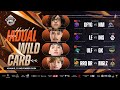 🔴 SIARAN LANGSUNG | Peringkat Kumpulan Wild Card M6 | HARI 1