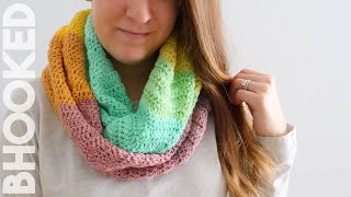 How to Crochet a Ripple Cowl Step-by-Step (for Complete Beginners!)