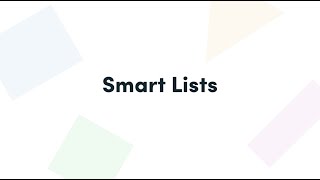 How to setup a Smart List with Formstack Forms
