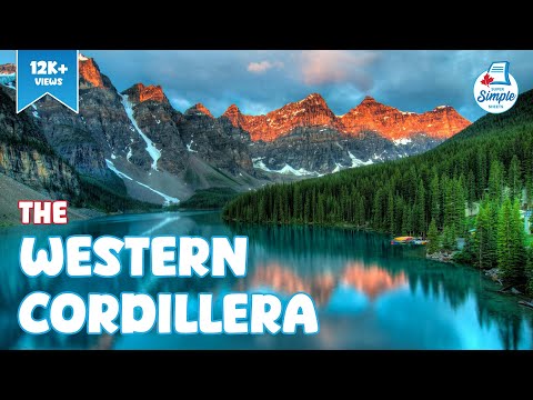 What is the temperature in the Western Cordillera?
