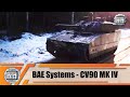 BAE Systems CV90 MkIV enhanced and modernized version of CV90 tracked armored IFV