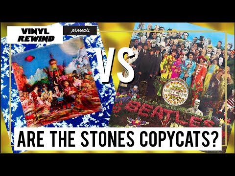 Did the Beatles copy the Rolling Stones?