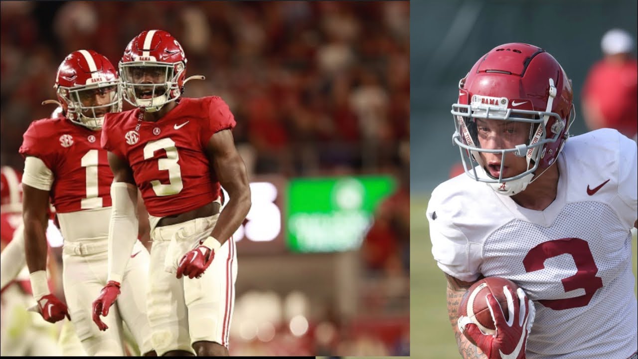 The Alabama Football Team, Wide Receivers And Cornerbacks MUST Step Up ...