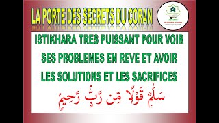 SOURATE YASINE POUR VOIR TOUS SES PROBLEMES ET LES SOLUTIONS EN REVES AVEC LES SACRIFICES A FAIRE