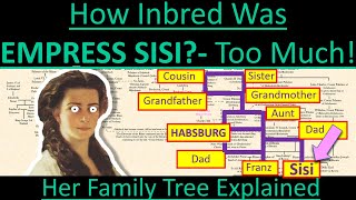 How INBRED Was EMPRESS SISI?- Her Inbred Family Tree Explained- Mortal Faces