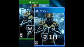 Axis Football 18 - PS4 and Xbox One Release