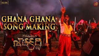 Ghana Ghana Song Making - Gautamiputra Satakarni - Nandamuri Balakrishna - #NBK100 || Krish