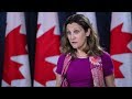 Freeland responds to Trump's assertion Canada ‘spoiled’ on NAFTA