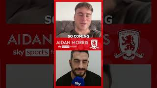 Middlesbrough's Aidan Morris on his dream of playing in England #middlesbrough #football